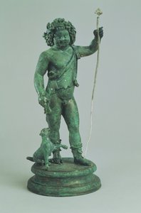 Beeldje van Bacchus, Pompeii door Unbekannt