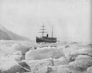 Stoomboot Queen, Glacier Bay, Alaska door Unbekannt