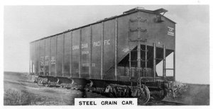 Stalen graanwagon, Canada