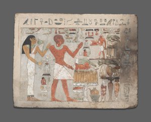 Stèle van Amenemhat en Hemet, Egypte, Middenrijk