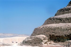 Trappiramide van koning Djoser Zozer, Saqqara, Egypte, 3e dynastie door Unbekannt
