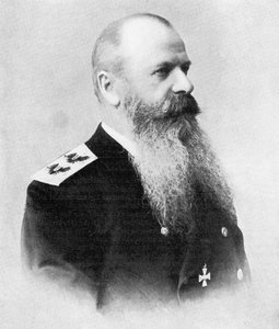 Stepan Osipovich Markov, commandant van de Russische vloot, Russisch-Japanse oorlog, 1904-5 door Unbekannt