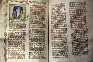 Strahov Klooster Bibliotheek; Pontificale van Albert van Sternberk