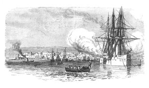 Suakim, vanaf de Zee, ca. 1885 door Unbekannt