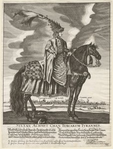 Sultan Ahmed III 1673-1736, 1710 door Unbekannt