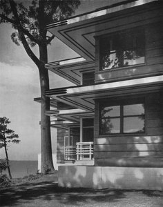 Zomerhuis...op Gibson Island, Maryland, 1933