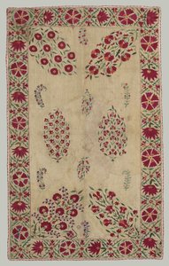 Suzani: divanhoes, 1700s door Unbekannt