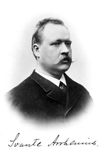 Svante Arrhenius 1859-1927, Zweedse natuurkundige en chemicus