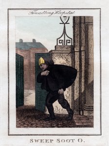 Veeg Soot O, Foundling Hospital, Londen, 1805 door Unbekannt