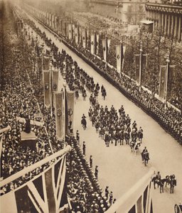 Wandelen in de Mall, 12 mei 1937