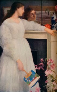 Symfonie in Wit, Nr. 2: Het Kleine Witte Meisje, 1864-65, 1937 door Unbekannt