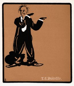 TE Dunville 1868-1924, Engelse zanger en komiek, eind 19e eeuw door Unbekannt