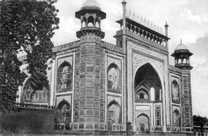 Poort van de Taj Mahal, Agra