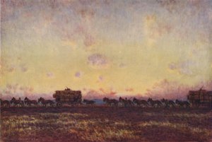 De wol naar de markt brengen, 1923 door Unbekannt