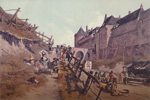 Schietoefeningen Dieppe 1795, 1896 door Unbekannt