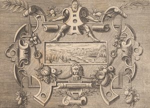 Targhe ed altri ornati di varie e capricciose invenzioni Cartouches en andere ornamenten, 1773 door Unbekannt