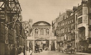 Temple Bar: De Stadsgrens in de Strand in het Jaar 1878, ca. 1935 door Unbekannt