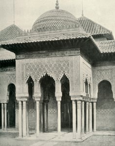 Tempel in de Hof van de Leeuwen, 1907