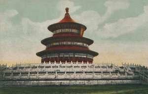 Tempel van de Hemel, Peking, c1910 door Unbekannt