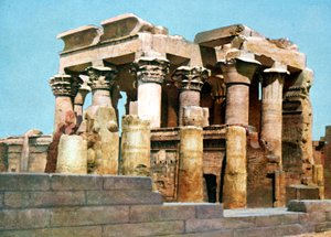 Tempel van Kom Ombo, Egypte, 20e eeuw door Unbekannt