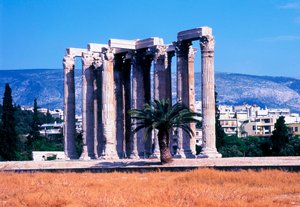 Tempel van de Olympische Zeus, Athene, Griekenland, 130