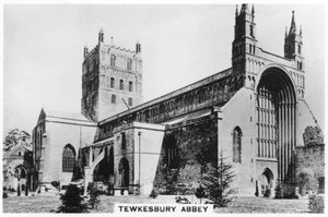 Tewkesbury Abbey, 1937