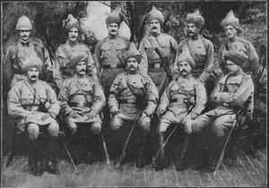 De 16e Bengal Lancers, 1900 door Unbekannt