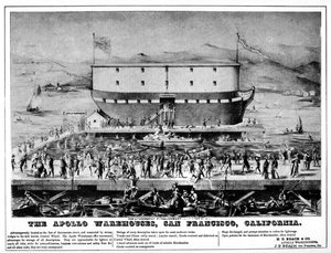 De Apollo pakhuizen, San Francisco, Californië (19e eeuw, 1937)