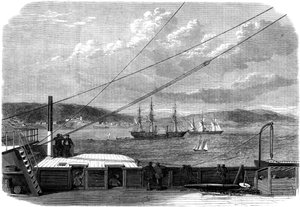 De Atlantische telegraafexpeditie, Content Bay, Newfoundland, 1866 door Unbekannt