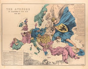 De Wreker: Een allegorische oorlogskaart voor 1877, 1876-1877
