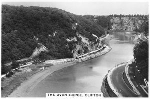 De Avon Gorge, Clifton, Bristol, 1937 door Unbekannt