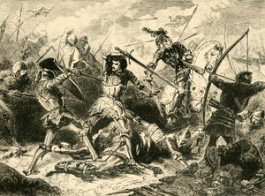 De Slag bij Agincourt, 1415, 1890