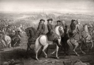 De Slag bij Blenheim, 1704 door Unbekannt
