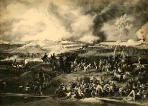 De Slag bij Borodino, 7 september 1812, 1921 door Unbekannt