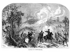 De Slag bij Gettysburg, Amerikaanse Burgeroorlog, 1-3 juli 1863, 1872