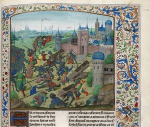 De Slag bij Nicopolis op 25 september 1396
