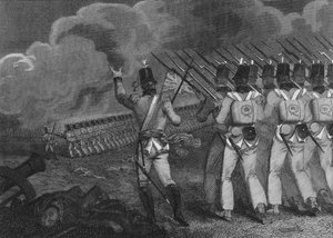 De Slag bij Vittoria, 21 juni 1813, 19e eeuw door Unbekannt