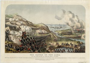 De Slag bij de Alma op 20 september 1854, 1854 door Unbekannt