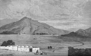 Het slagveld van Maiwand, ca. 1880