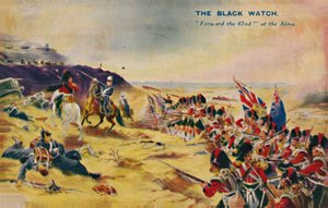 The Black Watch. Vooruit de 42e! bij de Alma, 1854, 1939 door Unbekannt