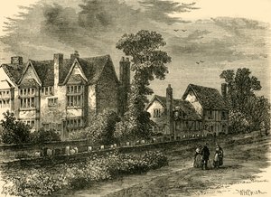 Het Zwart-Witte Huis, 1800, c1876