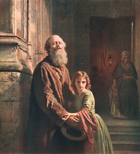 De Blinde Bedelaar, 1853, ca. 1902 door Unbekannt