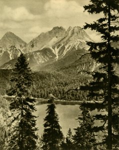 De Blindsee en de Fernpas, Tirol, Oostenrijk, ca. 1935
