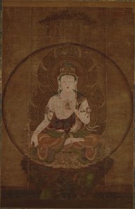 De Bodhisattva Akasagarbha Kokuzo Bosatsu, 12e eeuw door Unbekannt