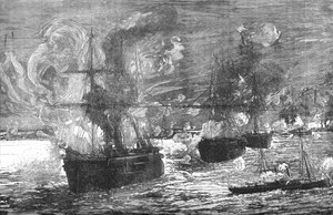 Het bombardement van Alexandrië, 1882
