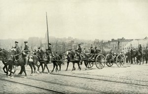 De Britse Expeditionaire Macht in Boulogne, 1919 door Unbekannt