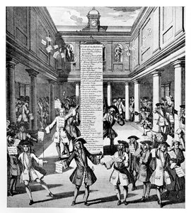 De bubbelaars bubbelen of de duivel neemt de achterblijvers, 1720 door Unbekannt