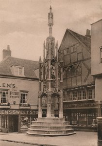 De Buttercross, Winchester, Hampshire, begin 20e eeuw