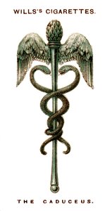 De Caduceus door Unbekannt