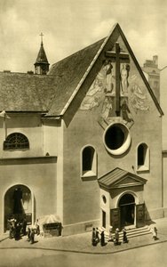 De Kapucijnenkerk, Wenen, Oostenrijk, ca. 1935 door Unbekannt